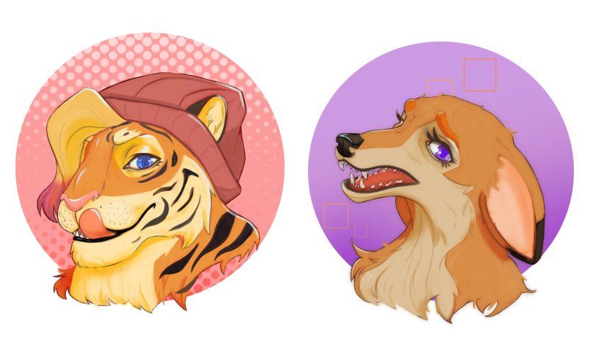 absurd_res ambiguous_gender ariin canid canine felid fox group hi_res icon mammal pantherine sale tiger