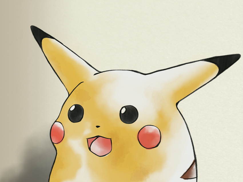 2022 ambiguous_gender black_eyes black_nose digital_drawing_(artwork) digital_media_(artwork) downrightshoddy headshot_portrait hi_res meme nintendo open_mouth pikachu pok&eacute;mon pok&eacute;mon_(species) portrait red_cheeks shaded shadow solo surprised_pikachu tongue video_games yellow_body