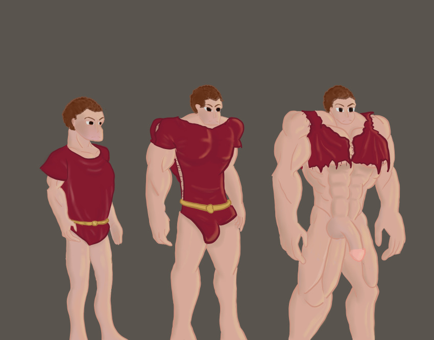 absurd_res altered_beast balls_growth big_muscles big_penis clothing dnm-uscles genital_growth genitals growth growth_sequence hi_res huge_muscles huge_penis human hyper hyper_muscles male mammal muscle_growth muscular nude penis penis_growth sega solo torn_clothing