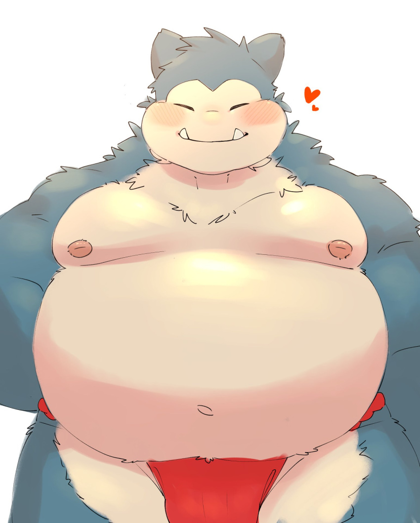 &lt;3 2022 anthro asian_clothing belly big_belly blush clothing dragon_night800 east_asian_clothing fundoshi hi_res japanese_clothing kemono male moobs navel nintendo nipples overweight overweight_male pok&eacute;mon pok&eacute;mon_(species) red_clothing red_fundoshi red_underwear simple_background snorlax solo underwear video_games white_background