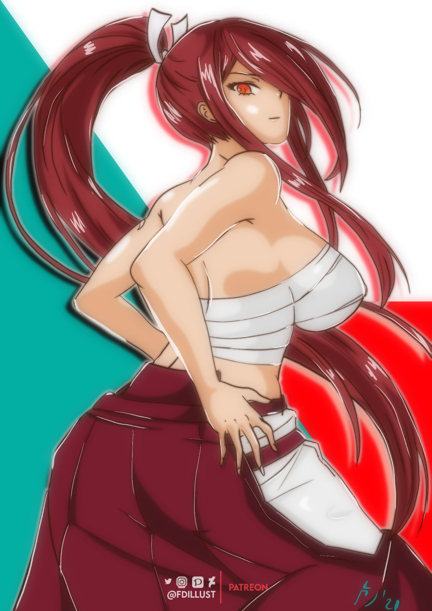 erza_scarlet fairy_tail fd_illust highres tagme