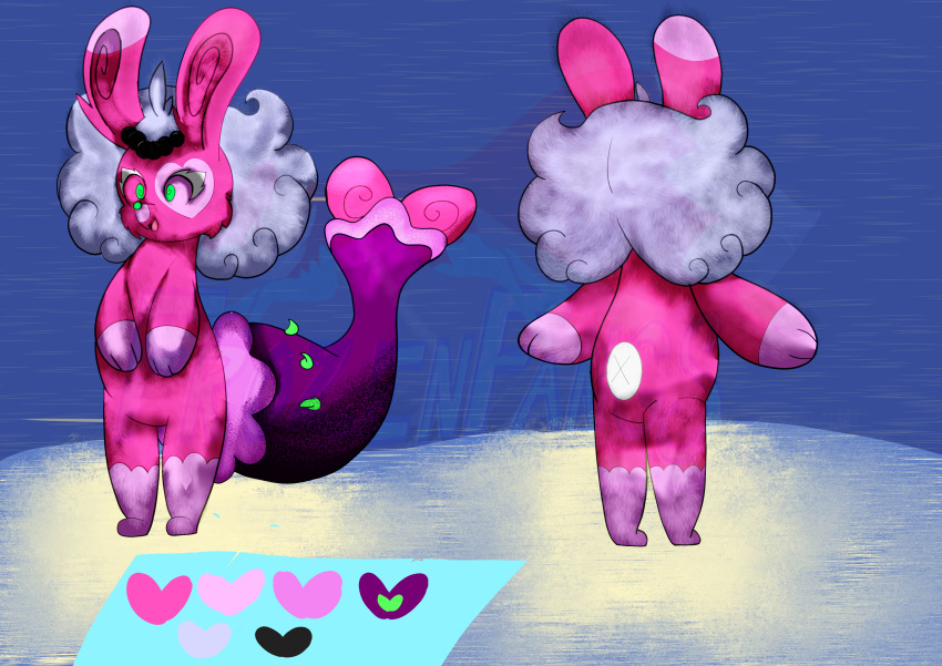 absurd_res adopt frozenfangs hi_res model_sheet nintendo pok&eacute;mon pok&eacute;mon_(species) primarina spinda video_games