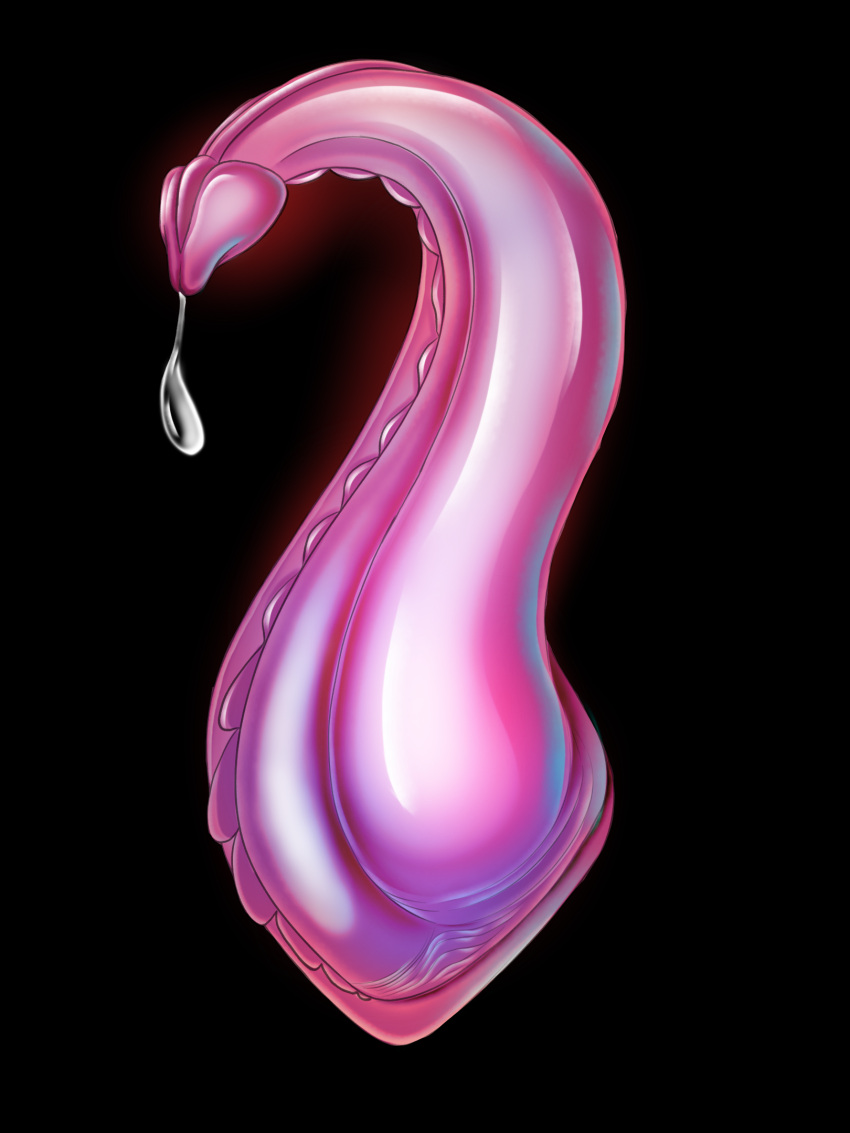 3:4 black_background bodily_fluids dripping eeveelution feral generation_1_pokemon genital_fluids genitals hi_res kirtapsart male nintendo penis pink_penis pokemon pokemon_(species) precum precum_drip simple_background slim slit solo tapering_penis vaporeon