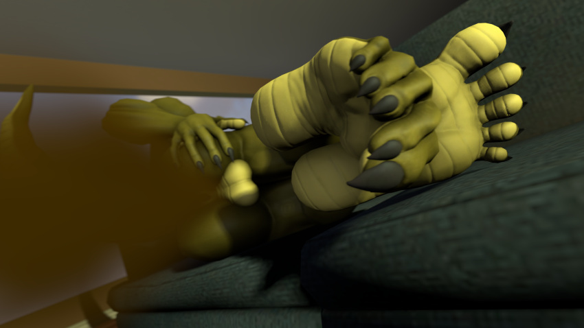 3d_(artwork) 5_fingers 5_toes animal_humanoid anonymous_artist anthro anus apartment balls bubble_butt butt clawed_feet clawed_fingers claws digital_media_(artwork) dragon dragon_humanoid fart fart_cloud fart_fetish feet fingers foot_fetish foot_focus furniture genitals green_body green_skin hand_on_butt hi_res hudson_(zp92) humanoid humanoid_feet humanoid_hands lying lying_on_sofa male muscular muscular_anthro muscular_male nude on_side on_sofa plantigrade presenting presenting_anus presenting_hindquarters sofa soles solo source_filmmaker spread_butt spread_toes spreading tail toe_claws toe_curl toe_scrunch toes