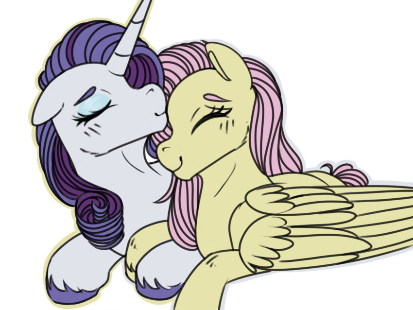 4:3 alpha_channel cuddling duo ears_down ears_up equid equine eyes_closed eyeshadow feathers female female/female feral fluttershy_(mlp) forehead_kiss friendship_is_magic fur hair happy hasbro hooves horn makeup mammal modglobug my_little_pony pegasus pink_hair pink_tail pivoted_ears purple_hair purple_hooves rarity_(mlp) simple_background smile transparent_background unicorn white_body white_fur wings yellow_body yellow_feathers yellow_fur