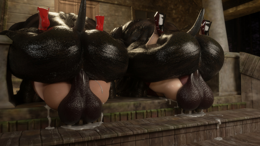 3d_(artwork) absurd_res alternate_costume animal_humanoid big_breasts big_butt black_body black_fur breasts brown_hair butt canid canid_humanoid canine canine_humanoid clothing crossover curvaceous curvy_figure digital_media_(artwork) fairy_tales forced from_front_position fur hair hi_res high_heels hoodie huge_breasts human humanoid icedev ivy_valentine konami legs_up legwear little_red_riding_hood little_red_riding_hood_(copyright) mammal mammal_humanoid mating_press metal_gear night outside quiet_(metal_gear) rape sex silver_hair size_difference soul_calibur thick_thighs thigh_highs topwear video_games voluptuous were werecanid werecanine werewolf wide_hips wolf_humanoid