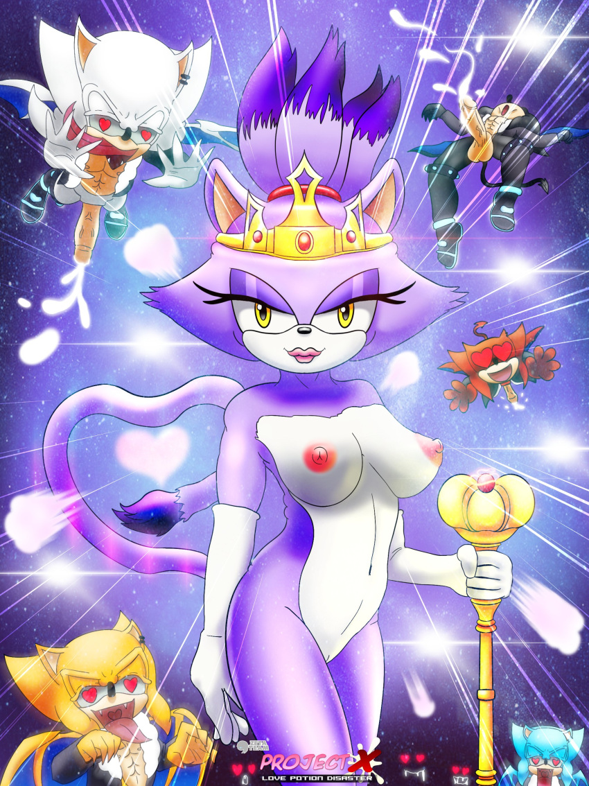 &lt;3 &lt;3_eyes &lt;3_tail 2022 absurd_res accessory aged_up anthro aroused aroused_smile athletic athletic_anthro athletic_male balls big_breasts big_penis black_body black_fur blaze_the_cat blue_body blue_fur boots breasts chasing clothed clothing crown crown_only demon domestic_cat ejaculation eulipotyphlan eyeshadow felid feline felis female flying footwear fur genitals gold_(metal) group hair_accessory hair_tied hairband hands-free hedgehog hi_res humanoid_genitalia humanoid_penis imminent_sex incubus_(project_x) irwinwang3 jacket leather leather_boots leather_clothing leather_footwear leather_jacket leather_topwear leering long_tongue makeup male male/male mammal nipples orgasm penis pink_nipples project_x_love_potion_disaster purple_body purple_fur red_body red_fur royalty scepter sega smile sonic_the_hedgehog_(series) spontaneous_ejaculation tongue topwear yellow_body yellow_eyes yellow_fur