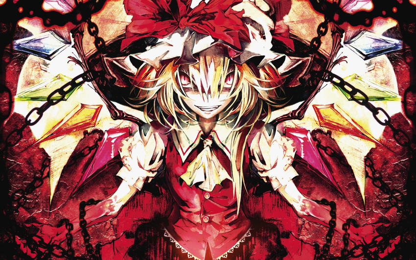 banpai_akira flandre_scarlet tagme touhou wallpaper