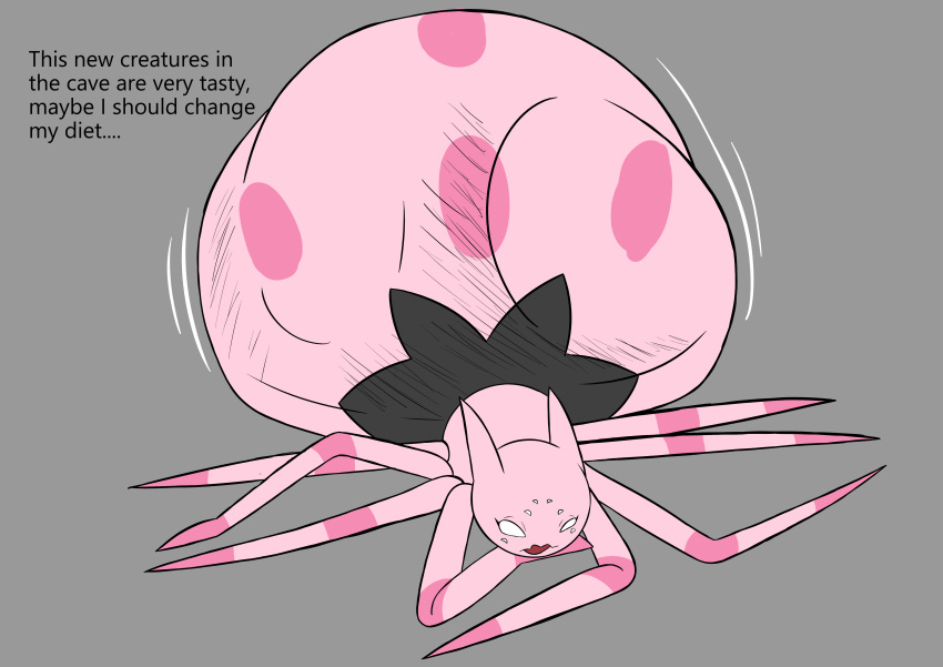 absurd_res after_vore arachnid arthropod female female_pred feral group hi_res justwhite kumoko same_size_vore so_i'm_a_spider_so_what? spider vore