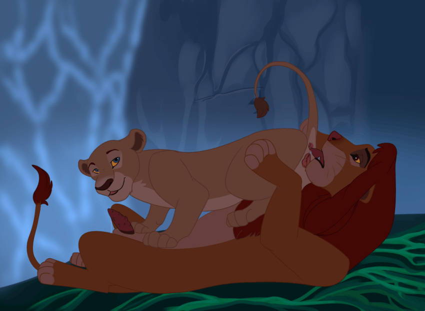 anal animated curtis_parker disney duo felid female feral lion male male/female mammal nala oral pantherine rimming sex simba the_lion_king