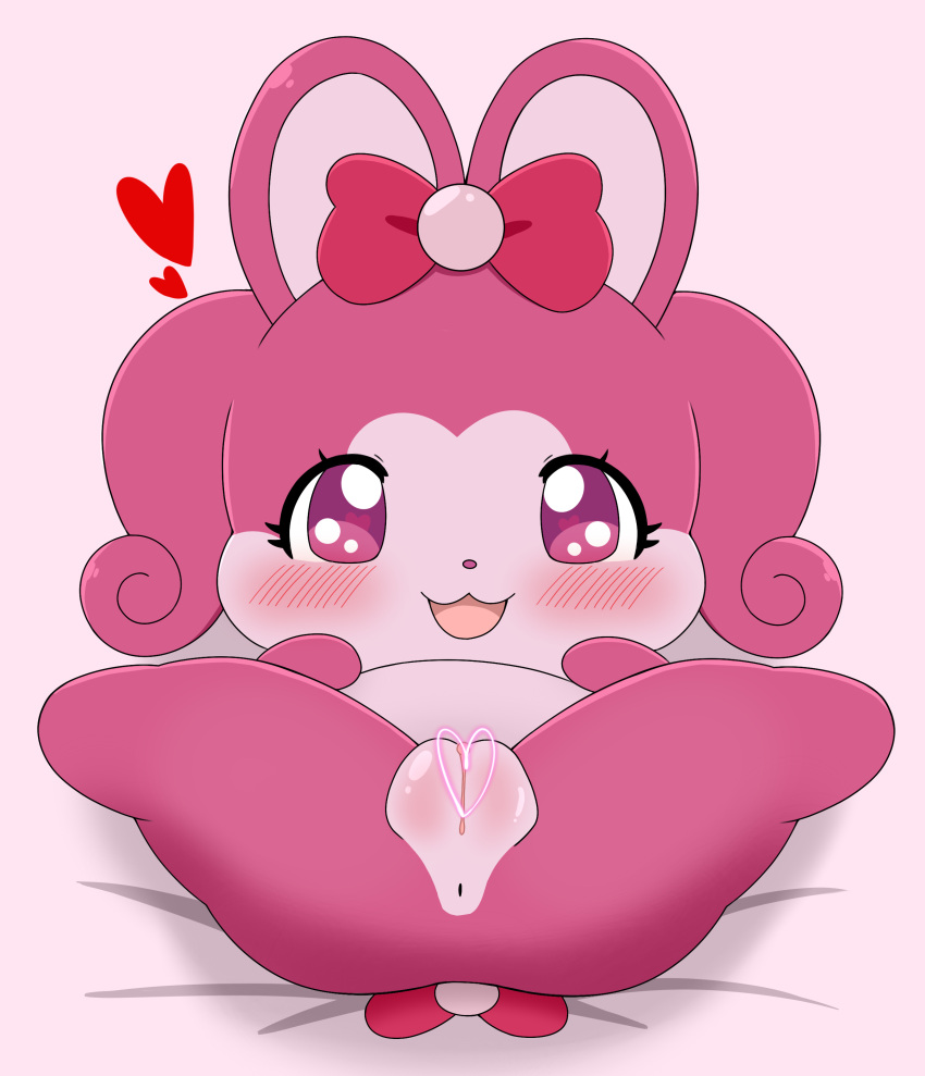 absurd_res child cocotama female female/female feral fur hi_res ribon solo young