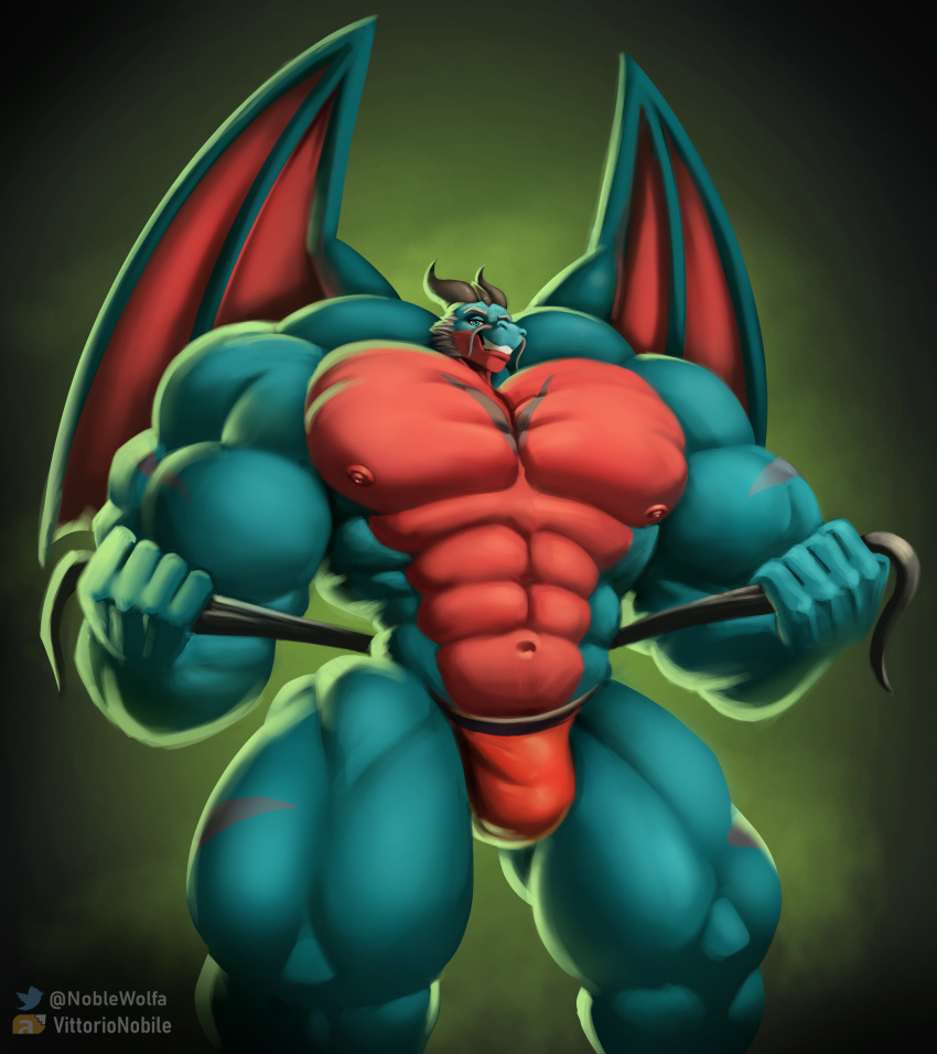 absurd_res buffed dragon hi_res muscular pump sfw