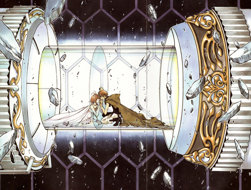 clamp kinomoto_sakura li_syaoran tagme tsubasa_reservoir_chronicle