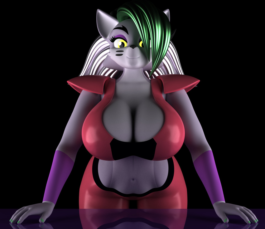 anthro argos90 breasts canid canine canis clothing female five_nights_at_freddy's five_nights_at_freddy's:_security_breach hi_res mammal roxanne_wolf_(fnaf) scottgames solo video_games wolf