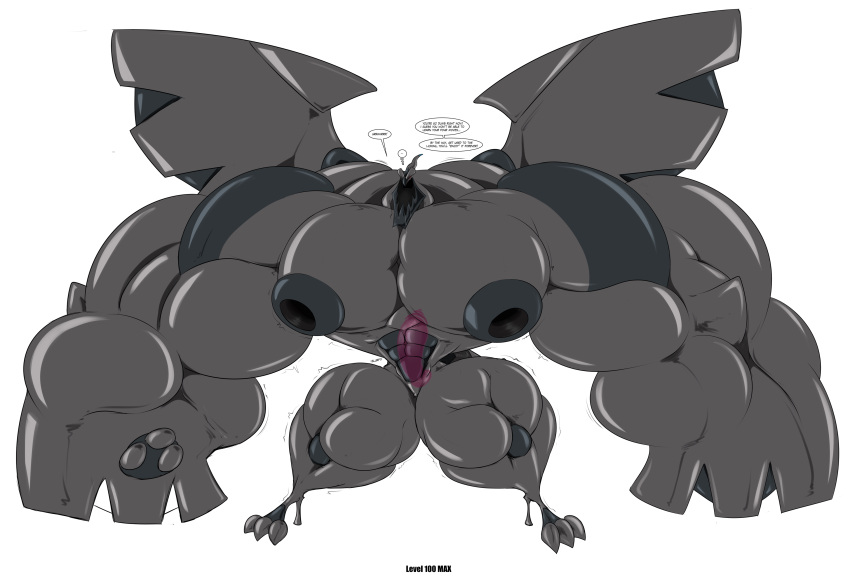 absurd_res bulge buttplug chastity_(disambiguation) clothing dragmon explicit generation_5_pokemon growth hi_res legendary_pokemon male nintendo plug_(sex_toy) pokemon pokemon_(species) sex_toy solo suit video_games zekrom