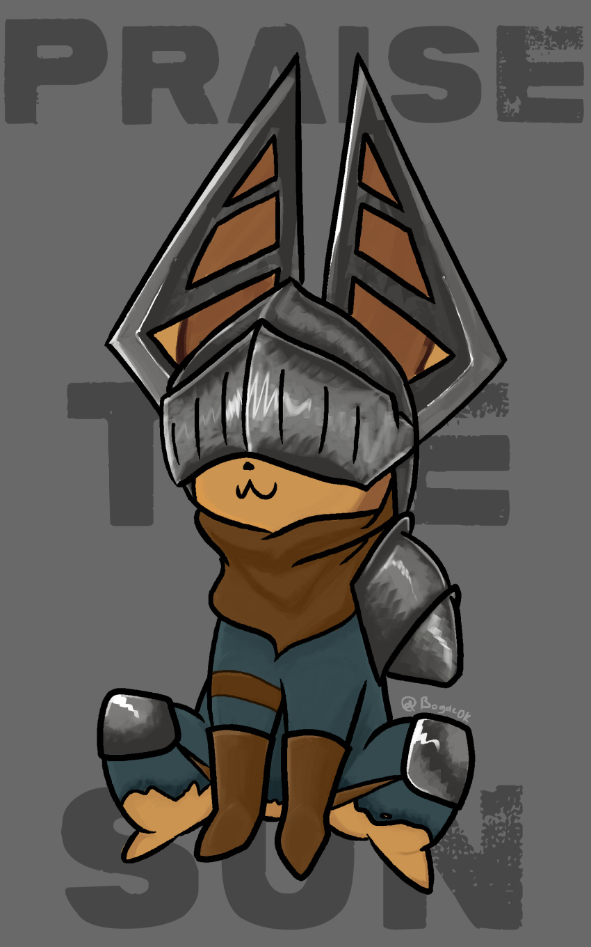 2022 :3 absurd_res armor armwear body_armor boots canid canine canis clothed clothing colored dark_souls digital_drawing_(artwork) digital_media_(artwork) domestic_dog dungeons_and_dragons eevee eeveelution english_text equid equine eyeless eyes_closed fan_character feral footwear fox fromsoftware fur generation_1_pokemon gloves handwear hasbro hat headgear headwear helmet hi_res hybrid knee_pads mammal nintendo one_eye_closed pokemon pokemon_(species) portrait praise_the_sun shaded signature simple_background sitting smile smiling_at_viewer solo text three-quarter_portrait topwear video_games visor visor_cap watermark wizards_of_the_coast