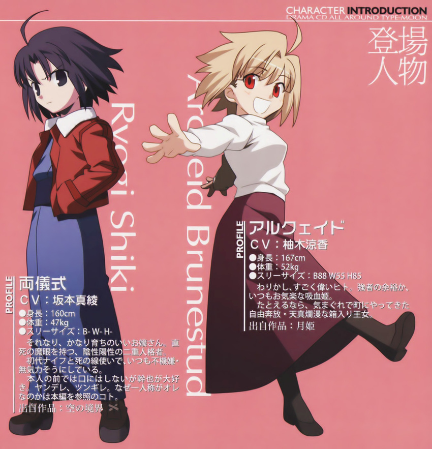 arcueid_brunestud kara_no_kyoukai ryougi_shiki tagme tsukihime