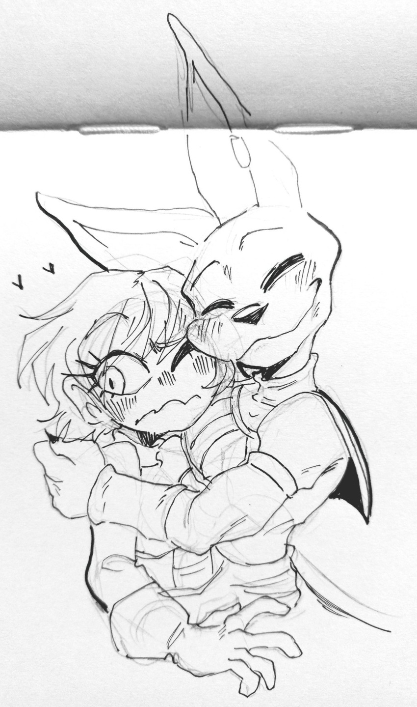 &lt;3 affectionate alien alien_humanoid animal_humanoid anthro armband armor beerus big_ears black_eyes black_pupils blush blush_lines bottomwear cat_humanoid cheelai choker claws claws_out clothed clothing collar confusion deity domestic_cat dragon_ball dragon_ball_super duo ear_piercing ear_ring egyptian egyptian_cat egyptian_clothing egyptian_god embrace eyelashes eyes_closed felid felid_humanoid feline feline_humanoid felis female fully_clothed gauntlets gloves hair hairless hairless_cat handwear happy hi_res holding_another holding_partner holding_person hug humanoid interspecies jewelry looking_aside looking_away love male male/female mammal mammal_humanoid mostly_clothed nails necklace nervous nuzzling one_eye_closed pants piercing pleased pleased_expression pupils regalia ring_piercing sharp_claws sharp_nails shirtless shirtless_anthro shirtless_male short_hair sketch smile sphynx_(cat) standing yaddoriart