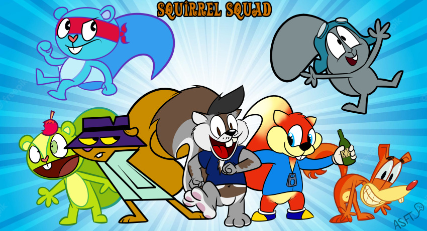 anthro bulge cartoon_network conker conker's_bad_fur_day group hanna-barbera happy_tree_friends hi_res jay_ward_productions male mammal mondo_media nutty_(htf) rareware rocket_j._squirrel rocky_and_bullwinkle rodent rodney_j._squirrel sciurid secret_squirrel secret_squirrel_show splendid_(htf) squirrel_boy squirrelfromthesouth video_games