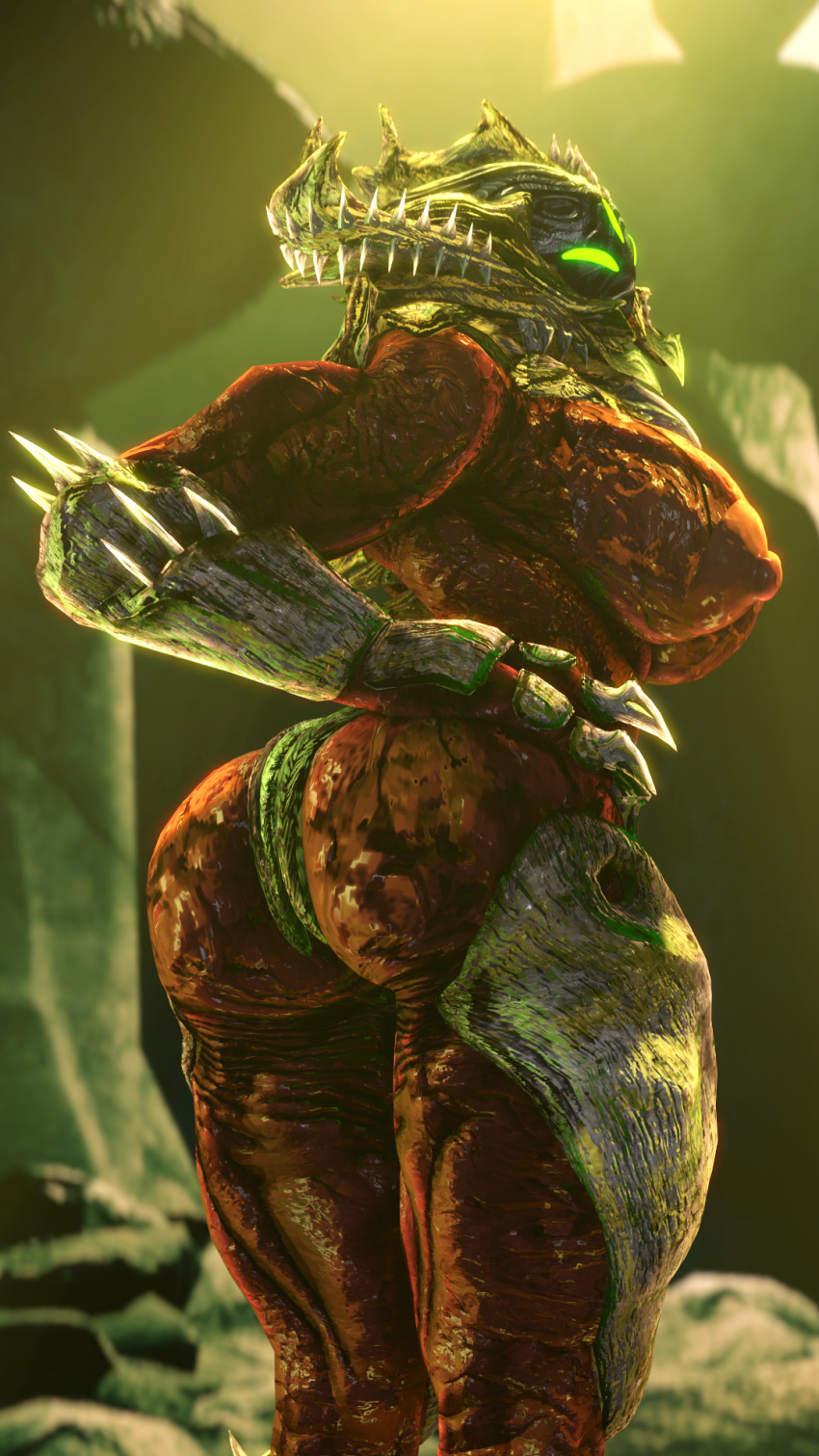 2021 3_fingers 3d_(artwork) alien anus areola bent_over big_areola big_breasts big_butt billynr breasts bubble_butt butt claws curvaceous curvy_figure destiny_(video_game) destiny_2 detailed_background digital_media_(artwork) female fingers genitals hand_on_hip hand_on_leg hand_on_own_hip hand_on_own_thigh hand_on_thigh hi_res hive_(destiny) hourglass_figure huge_areola huge_breasts huge_butt humanoid leaning leaning_forward looking_at_viewer looking_back nipples nude outside presenting presenting_hindquarters rear_view small_waist solo source_filmmaker thick_thighs voluptuous wide_hips