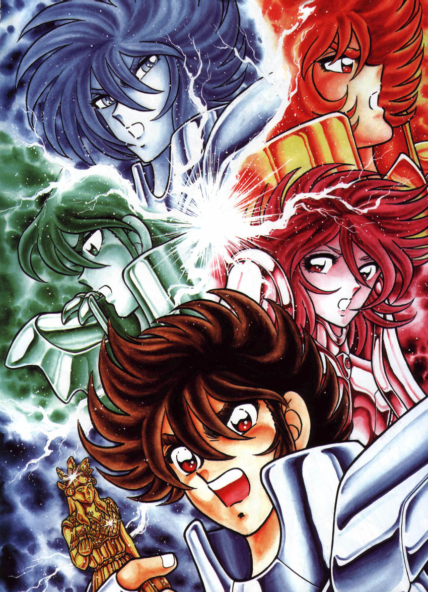 andromeda_shun cygnus_hyoga dragon_shiryu kurumada_masami male pegasus_seiya phoenix_ikki saint_seiya