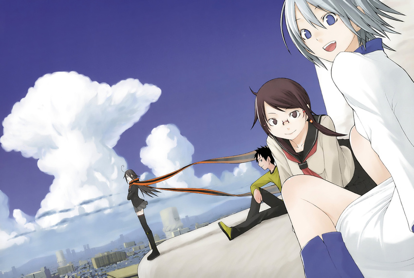 hiizumi_akina isone_kotoha nanami_ao yarisakura_hime yasuda_suzuhito yozakura_quartet