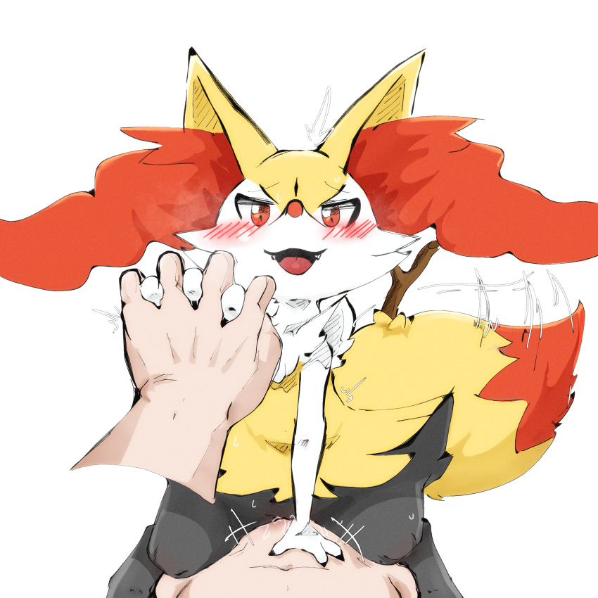 absurd_res aka_leopard anthro blush braixen duo female female_penetrated first_person_view generation_6_pokemon hi_res human looking_at_viewer male male/female male_penetrating male_penetrating_female male_pov mammal nintendo penetration penile penile_penetration penis_in_pussy pokemon pokemon_(species) sex vaginal vaginal_penetration video_games yellow_body