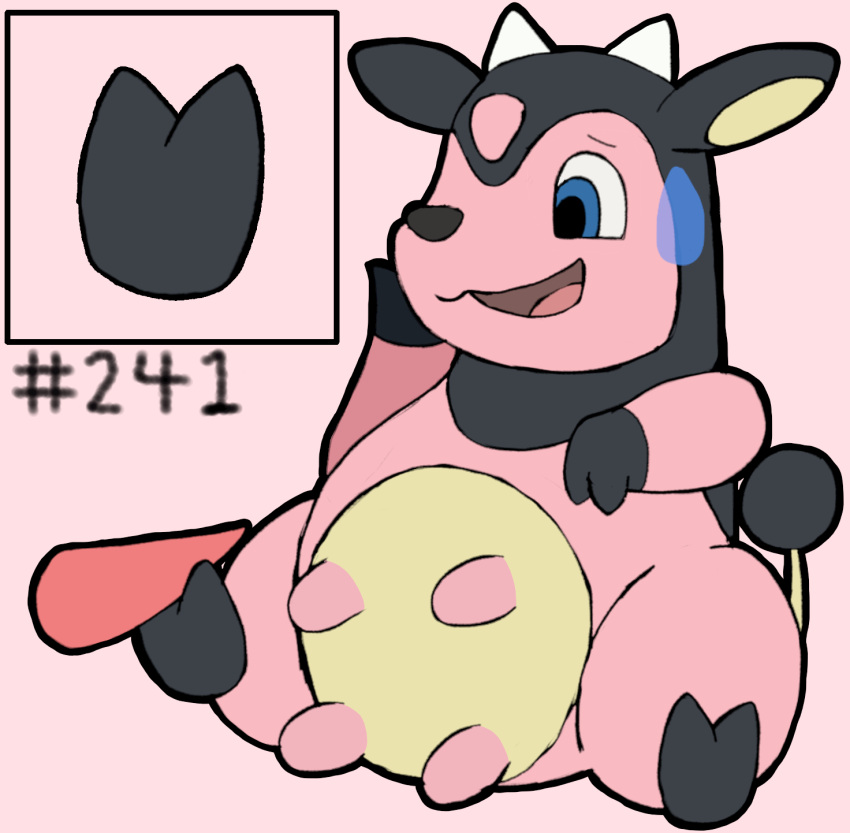 2_toes ambiguous_gender duo erection feet foot_fetish foot_play footjob generation_2_pokemon genitals hashtag hi_res horn id_number male miltank nintendo penis pokemon pokemon_(species) secretsableye sex simple_background solo tail tapering_penis teats text toes udders