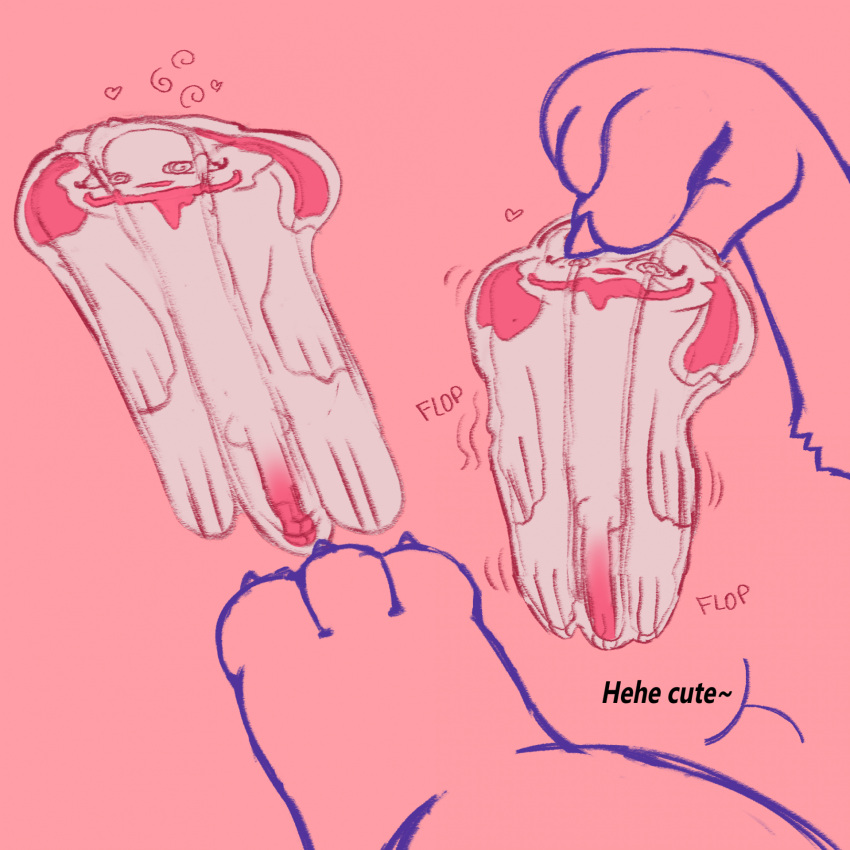anthro balls duo feet flattened foot_fetish foot_focus foot_play genitals hi_res inabunstar inanimate_transformation insole lagomorph leporid male mammal micro nude penis rabbit size_difference transformation