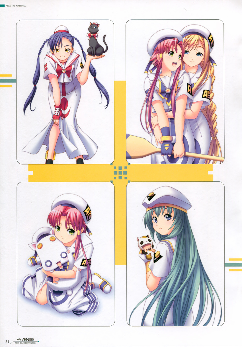 aika_granzchesta alice_carroll alicia_florence aria mizunashi_akari president_aria president_hime president_maa