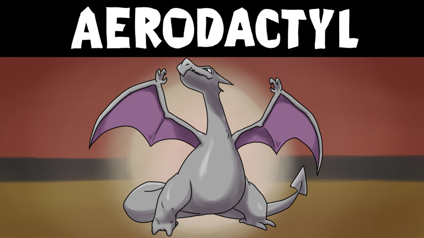 aerodactyl ambiguous_gender charizard english_text ergomancy feral fossil_pok&eacute;mon generation_1_pokemon grey_body hi_res hybrid nintendo pokemon pokemon_(species) solo text video_games wings