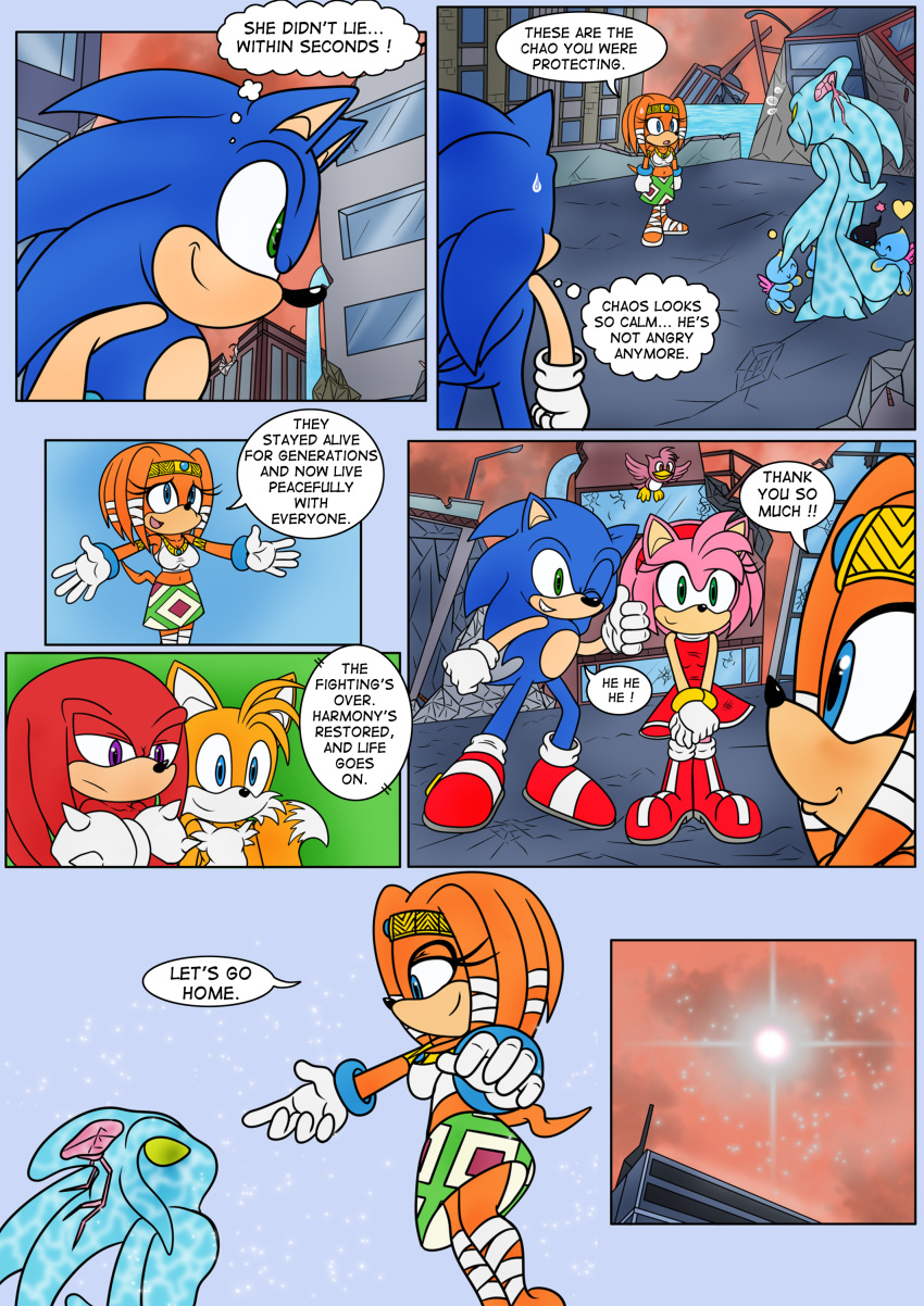 absurd_res amy_rose chaos_0 female hi_res knuckles_the_echidna male raianonzika sega sonic_adventure sonic_the_hedgehog sonic_the_hedgehog_(series) tails_miles_prower tikal_the_echidna