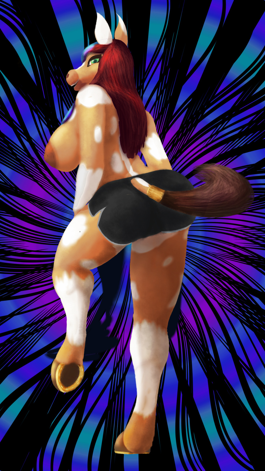 absurd_res anthro artist breasts clothing comission comissions equid equine fan_character female furry hi_res horse invalid_tag mammal nsfw paws underwear
