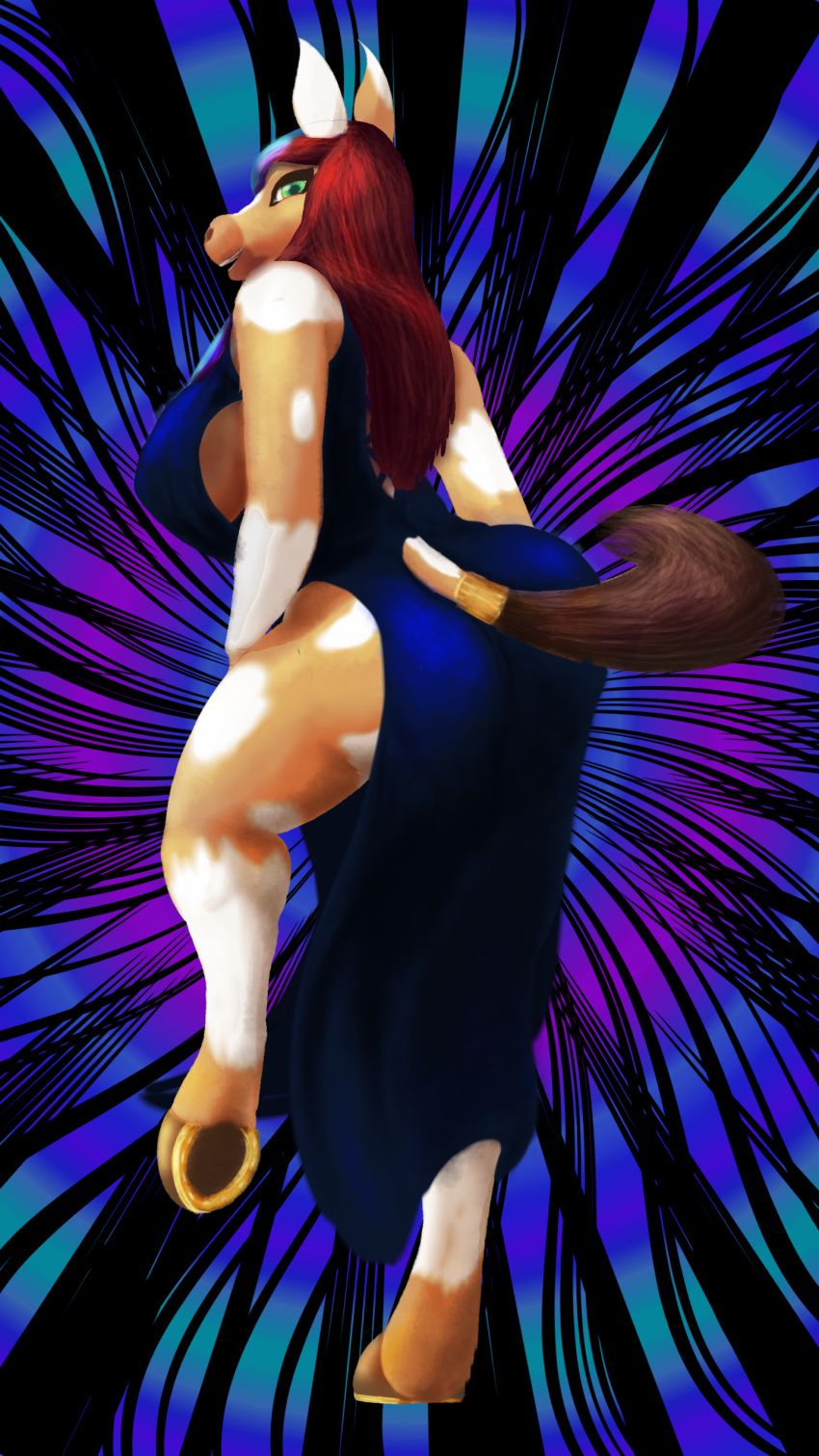 absurd_res anthro artist breasts clothing comission comissions equid equine fan_character female furry hi_res horse invalid_tag mammal nsfw paws underwear