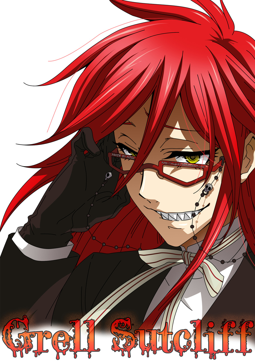 fixme grell_sutcliff kuroshitsuji male signed vector watermark