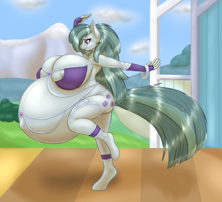 2022 absurd_res areola blues64 breasts clothing cloud cutie_mark digital_media_(artwork) equid equine eyelashes female fingers friendship_is_magic hasbro hi_res mammal marble_pie_(mlp) my_little_pony outside pregnant solo yina