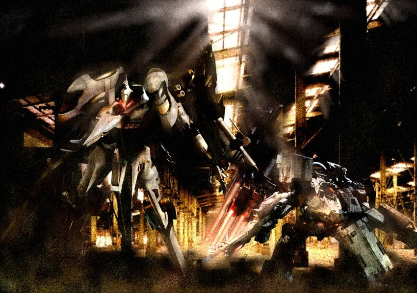 armored_core armored_core:_for_answer armored_core_4 armored_core_5 from_software laser_blade mecha scan weapon