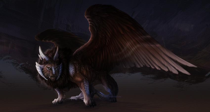 2022 4_toes ambiguous_gender digital_media_(artwork) dragon eyebrows eyelashes feathered_dragon feathered_wings feathers feet feral fur furred_dragon hi_res horn isvoc solo standing toes wings