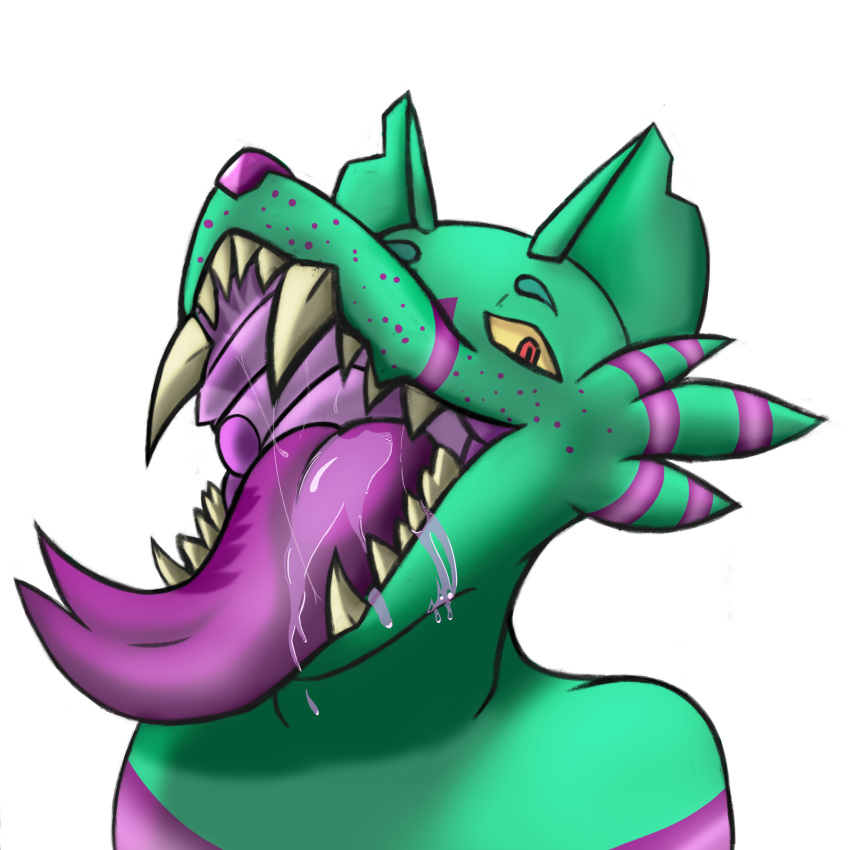 big_maw bodily_fluids dragon dripping glowing hi_res invalid_tag looking_at_viewer mouth_play open_mouth saliva sharp_teeth teeth tongue xennworkz