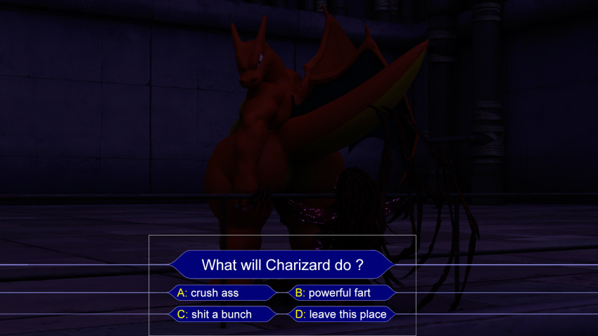 anthro big_butt blizzard_entertainment butt charizard duo female generation_1_pokemon hi_res male male/female nintendo pokemon pokemon_(species) sarah_kerrigan starcraft thick_thighs wide_hips