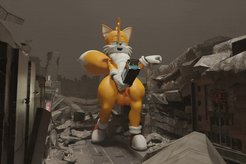 2022 3:2 3d_(artwork) 3d_animation animated anthro atlus balls big_balls big_butt big_penis blender_(software) bouncing_balls building butt canid canine city destruction detailed_background digital_media_(artwork) erection floppy_ears fox genitals girly godfistart hi_res improvised_sex_toy looking_pleasured macro male mammal masturbation megami_tensei miles_prower multi_tail penis saggy_balls sega short_playtime solo sonic_the_hedgehog_(series) thick_thighs transportation