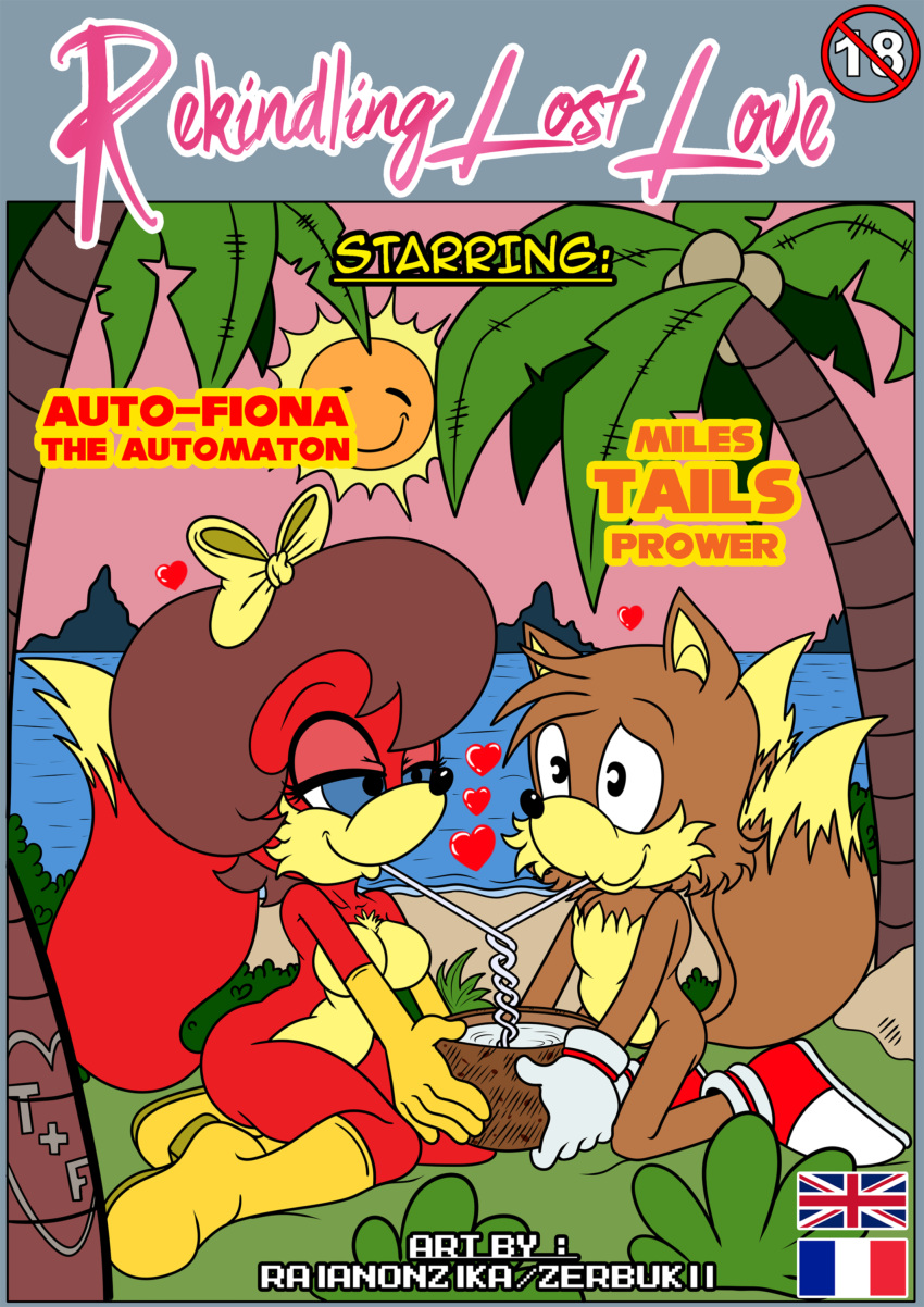 absurd_res archie_comics auto_fiona automaton fiona_fox hi_res miles_prower raianonzika sega sonic_the_hedgehog_(archie) sonic_the_hedgehog_(comics) sonic_the_hedgehog_(series)