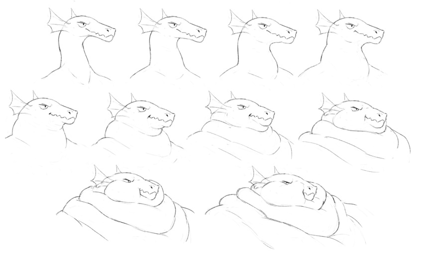 2022 ambiguous_gender anthro bust_portrait cettus chubby_cheeks double_chin dragon fat_rolls fritjof headshot_portrait hi_res male morbidly_obese morbidly_obese_anthro morbidly_obese_male multiple_images obese obese_anthro obese_male overweight overweight_anthro overweight_male portrait sequence sketch slightly_chubby slightly_chubby_anthro slightly_chubby_male slim solo weight_gain