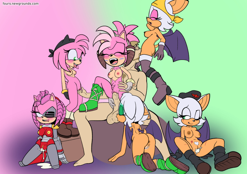 2023 after_sex after_vaginal amy_rose anthro anus areola ball_suck balls bat black_rose_(sonic) bodily_fluids breasts butt cum cum_in_pussy cum_inside cunnilingus eulipotyphlan female female_penetrated fours_(artist) genital_fluids genitals group happy happy_sex hedgehog human human_on_anthro interspecies looking_pleasured male male/female male_penetrating male_penetrating_female mammal membrane_(anatomy) membranous_wings navel nipples nude open_mouth open_smile oral penetration penile penile_penetration penis penis_in_pussy pubes pussy pussy_juice rebel_rouge rouge_the_bat rusty_rose sega sex simple_background smile sonic_prime sonic_the_hedgehog_(series) sucking thorn_rose tongue tongue_out vaginal vaginal_penetration wings