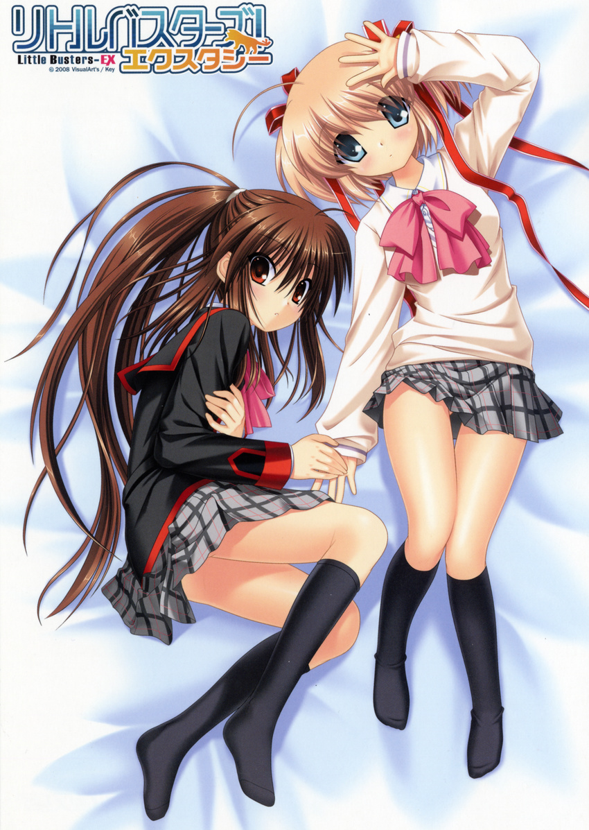 hinoue_itaru kamikita_komari key little_busters! na-ga natsume_rin seifuku