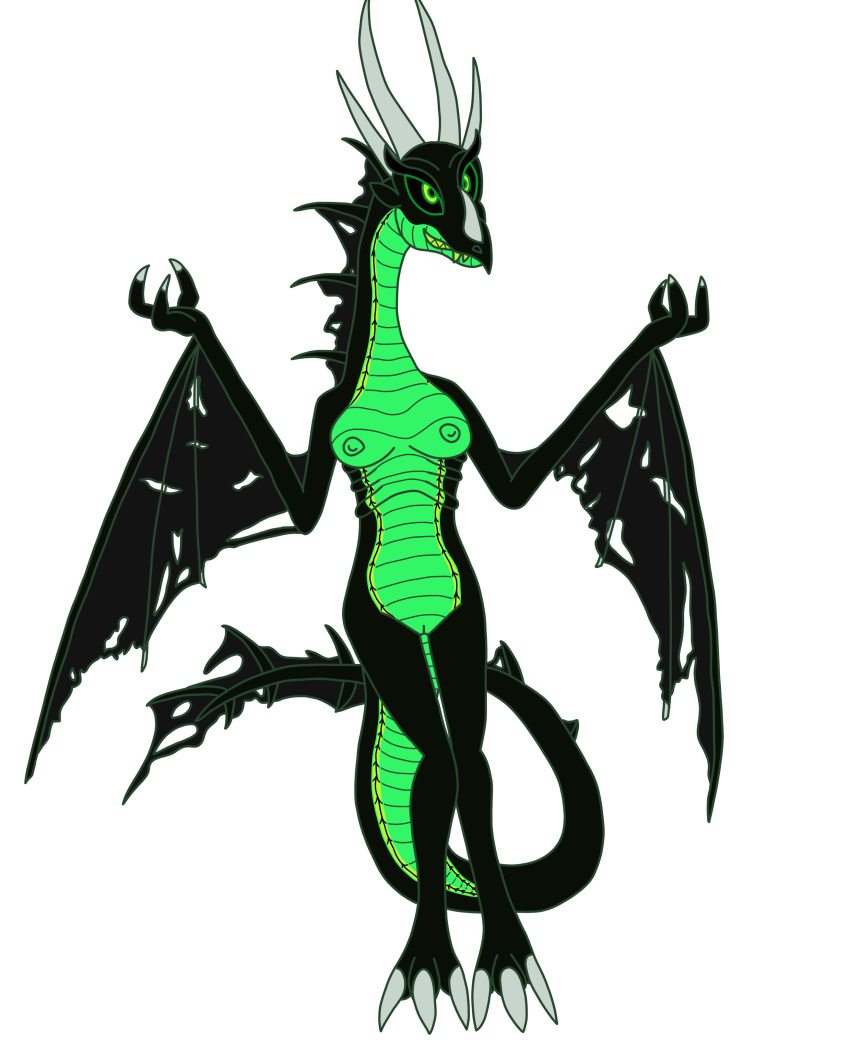 absurd_res anthro dragon ghost hi_res nude reptile rh scalie spirit