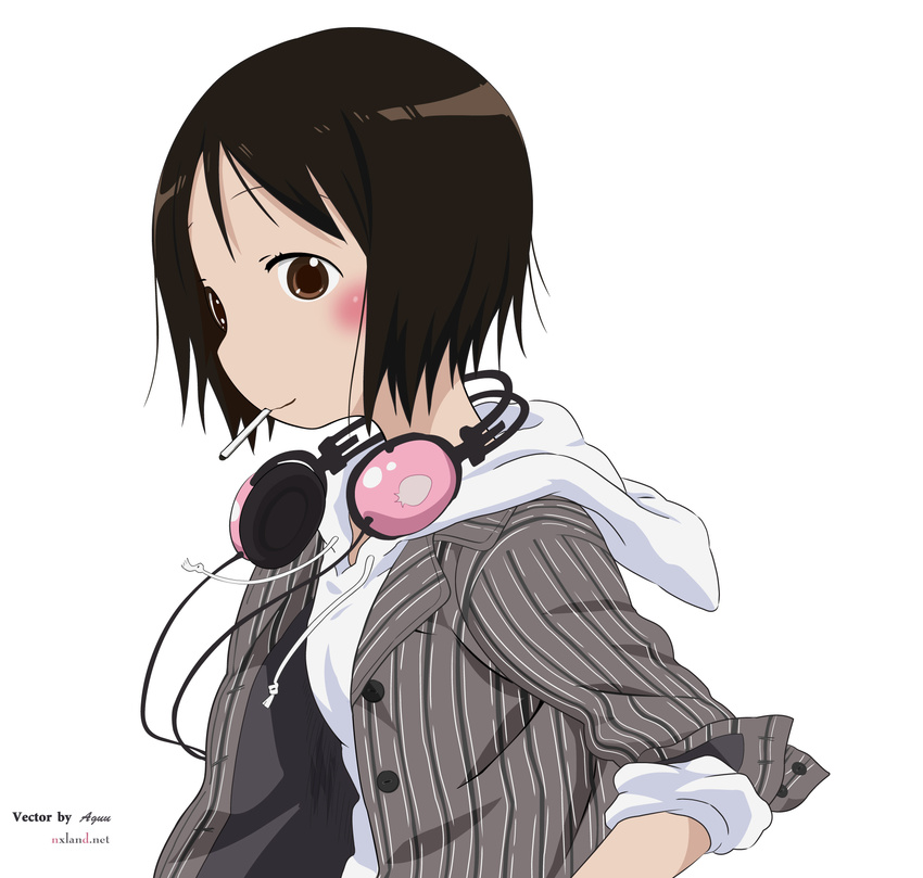 headphones ichigo_mashimaro itoh_nobue signed vector