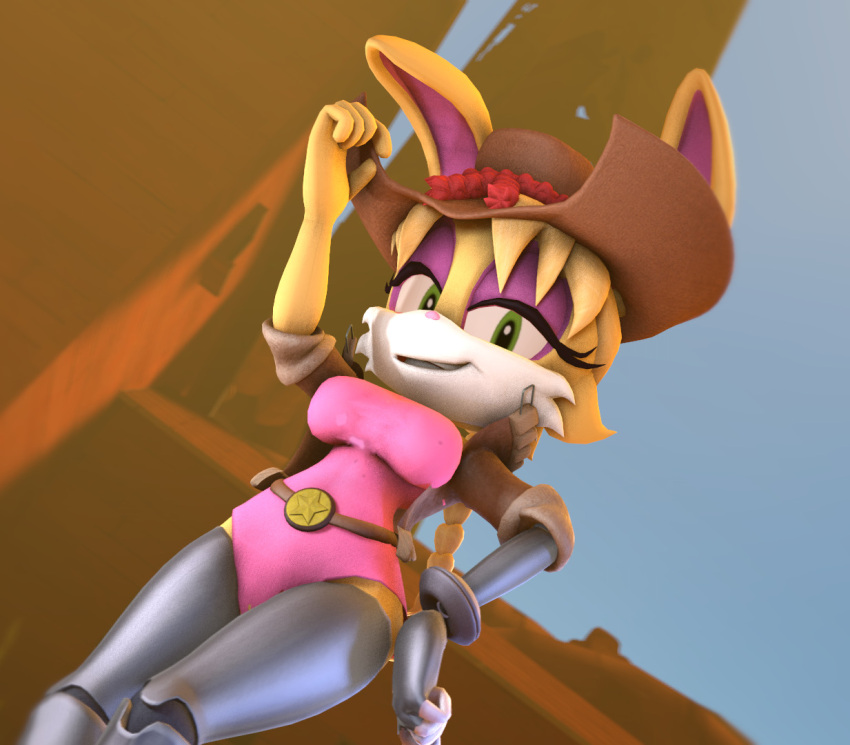 3d_(artwork) archie_comics blender_(disambiguation) breasts bunnie_rabbot cowgirl_(disambiguation) curvy_figure digital_media_(artwork) lagomorph leporid mammal rabbit rotalice2 sega sonic_the_hedgehog_(archie) sonic_the_hedgehog_(comics) sonic_the_hedgehog_(series) source_filmmaker