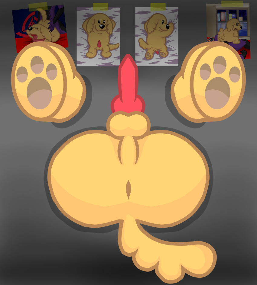 absurd_res anal anal_penetration animal_genitalia animal_penis anthro anus balls bird_dog butt canid canine canine_genitalia canis cooper_dankev dakimakura_design dankev_(youtuber) domestic_dog duo erection free_use genitals golden_retriever harry_85 hi_res hunting_dog legs_up lomito_dankev looking_at_viewer male male/male male_penetrated male_penetrating male_penetrating_male mammal nude paws penetration penile penis penis_backwards photo presenting presenting_anus presenting_balls presenting_penis public_use retriever sex simple_background smile solo tail tongue yellow_body youtube youtuber