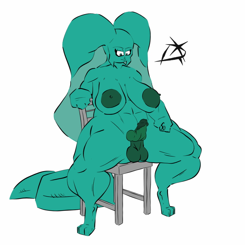 abs animated anthro areola balls big_areola big_breasts big_ears bodily_fluids breasts casual_ejaculation casual_erection casual_nudity chair chu'la collarbone cum cum_drip cum_on_penis curved_penis digitigrade dripping ejaculation erection frame_by_frame furniture futadom_seraphina_(ronansmut) genital_fluids genitals gynomorph hands-free hi_res humanoid intersex knot looking_down muscular muscular_gynomorph muscular_intersex muscular_legs no_sound penis presenting presenting_penis retracted_balls ronansmut seraphina_(ronansmut) small_nipples smile smirk solo spread_legs spreading tail thick_penis thick_tail throbbing_balls throbbing_penis vein veiny_balls veiny_penis